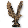 Antique Brass Eagle Figure (11 1/2")
